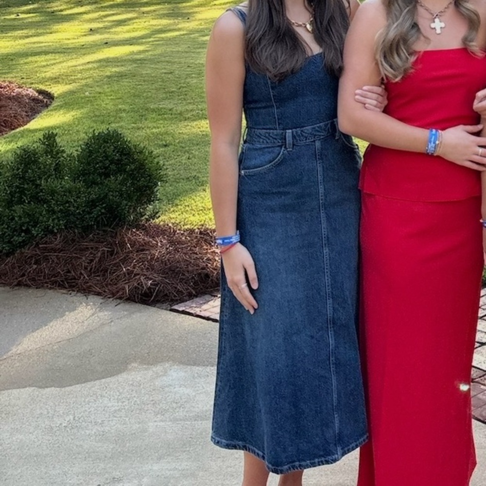 Zara denim dress